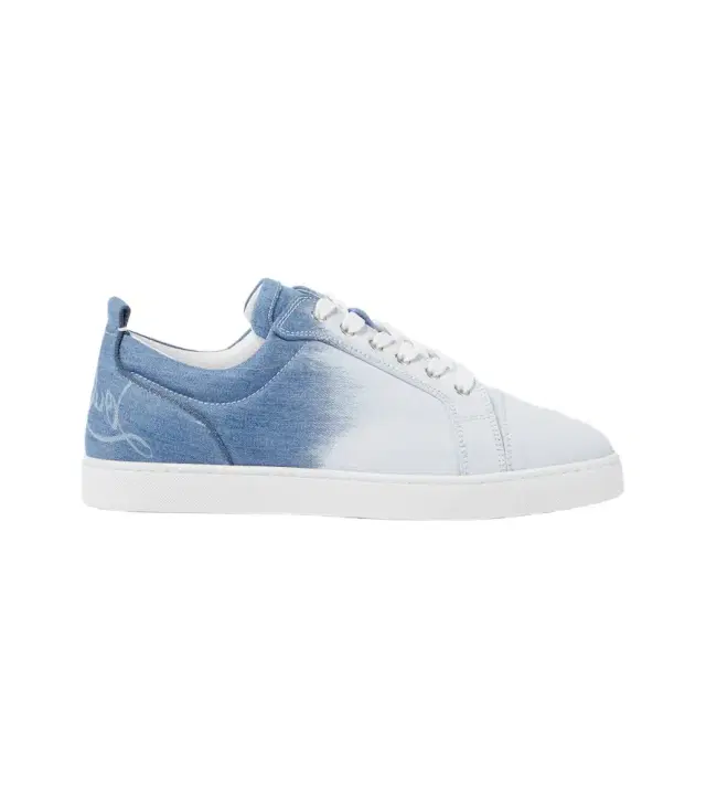 Christian Louboutin Fun Louis Junior denim sneakers
