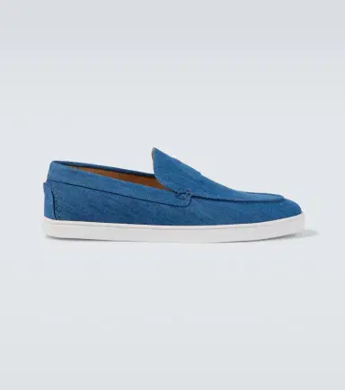 Christian Louboutin Varsiboat denim slip-on shoes | Thumbnail 6 Christian Louboutin Varsiboat denim slip-on shoes | Thumbnail 6