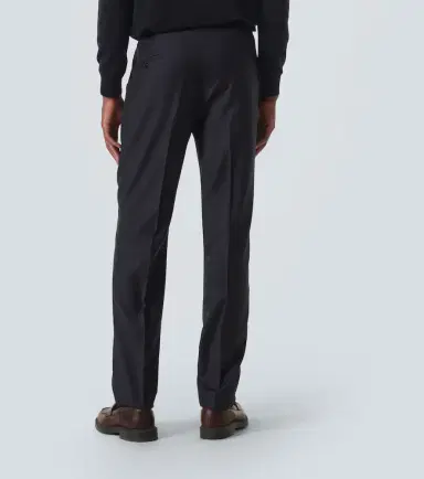 Rubinacci Manny virgin wool straight pants | Thumbnail 3