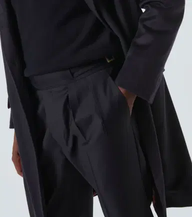 Rubinacci Manny virgin wool straight pants | Thumbnail 5