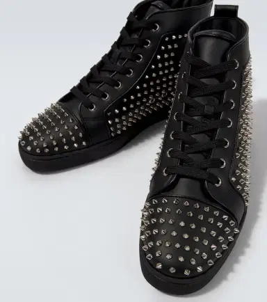 Christian Louboutin Louis Spikes leather sneakers | Thumbnail 2 Christian Louboutin Louis Spikes leather sneakers | Thumbnail 2