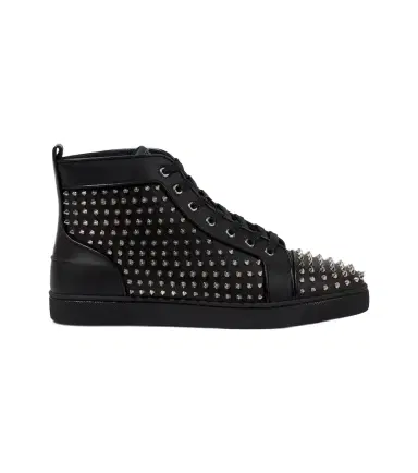 Christian Louboutin Louis Spikes leather sneakers | Thumbnail 1 Christian Louboutin Louis Spikes leather sneakers | Thumbnail 1