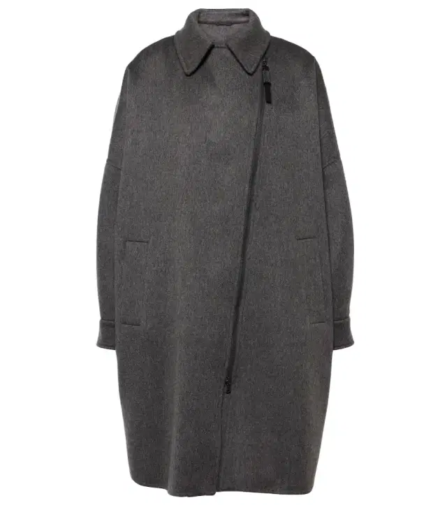 Brunello Cucinelli Oversized cashmere car coat
