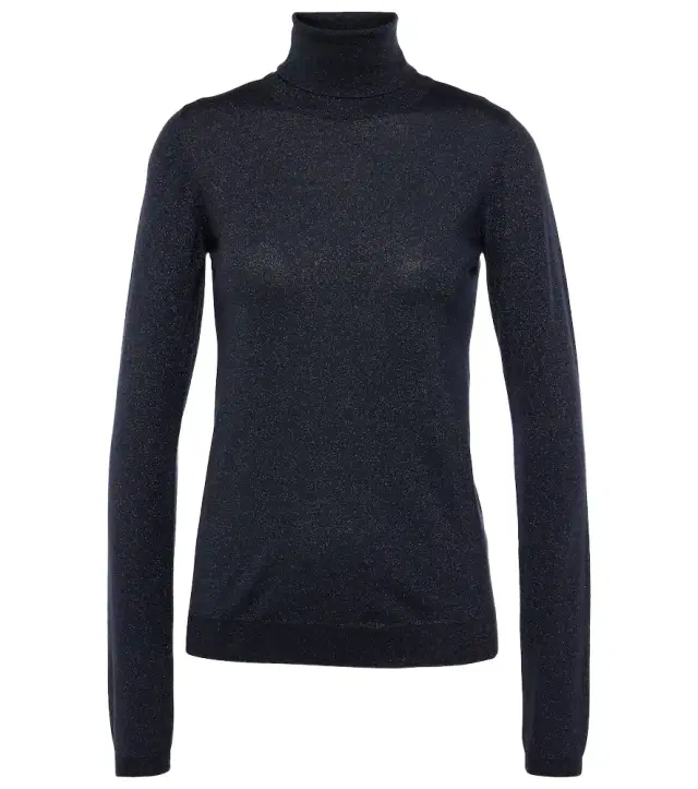 Brunello Cucinelli Turtleneck cashmere-blend top