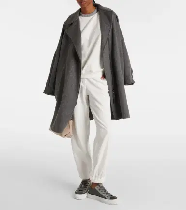 Brunello Cucinelli Cotton jersey sweatpants | Thumbnail 4