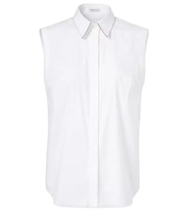 Brunello Cucinelli Cotton-blend shirt