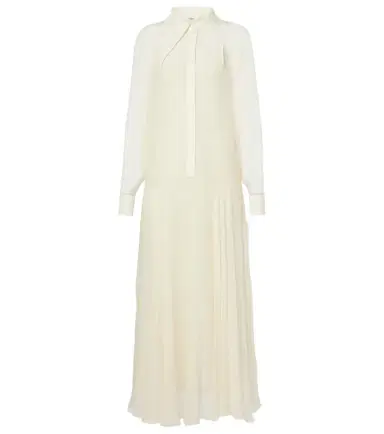 Chloe Chloé Silk chiffon shirt dress | Thumbnail 1
