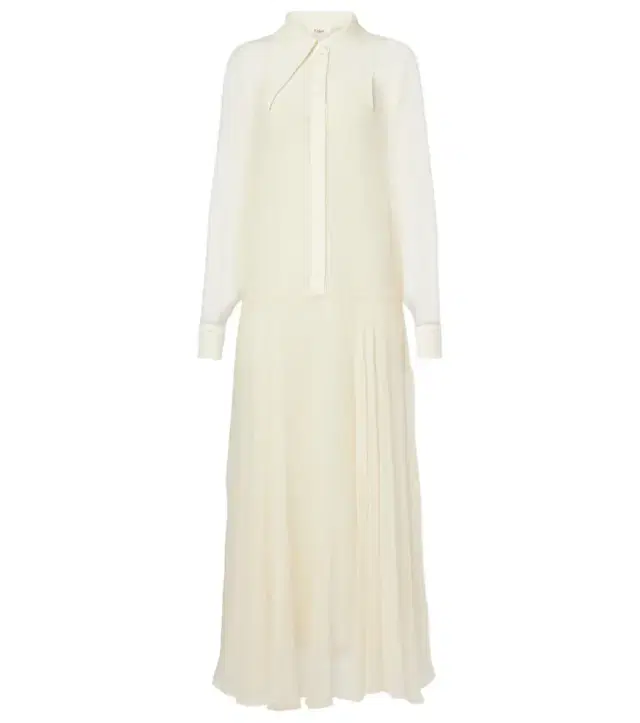 Chloe Chloé Silk chiffon shirt dress