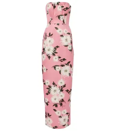 Emilia Wickstead Emine floral taffeta faille gown | Thumbnail 1