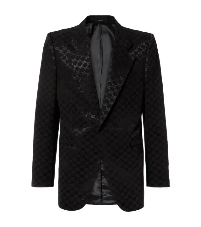 Gucci GG Canvas cotton-blend blazer