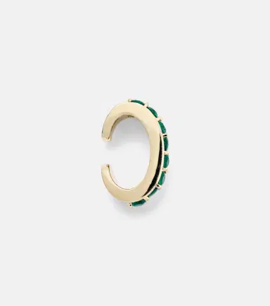 Anita Ko Lola 18kt gold ear cuff with emeralds and diamonds | Thumbnail 2 Anita Ko Lola 18kt gold ear cuff with emeralds and diamonds | Thumbnail 2