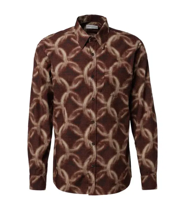 Dries Van Noten Printed cotton shirt