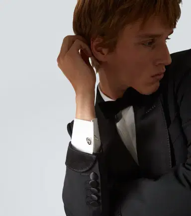 Gucci Interlocking G sterling silver cufflinks | Thumbnail 2