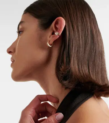 Anita Ko Saturn 18kt gold ear cuff with diamonds | Thumbnail 4 Anita Ko Saturn 18kt gold ear cuff with diamonds | Thumbnail 4