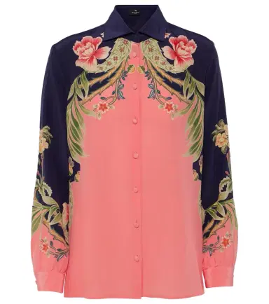 Etro Printed silk shirt | Thumbnail 1