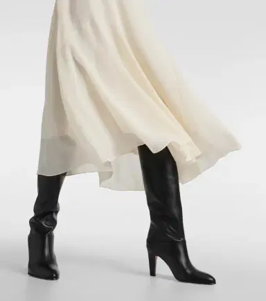 Chloe Chloé Silk chiffon midi dress | Thumbnail 3