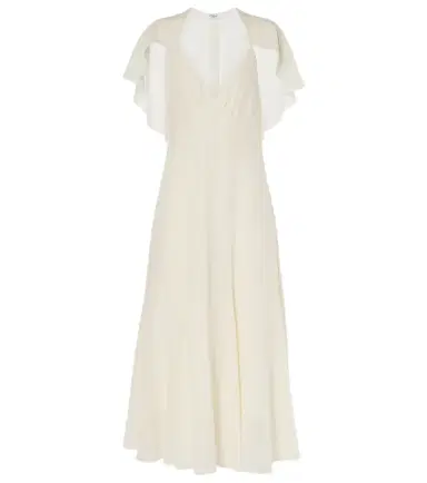 Chloe Chloé Silk chiffon midi dress | Thumbnail 1