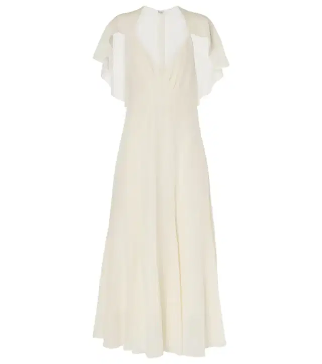 Chloe Chloé Silk chiffon midi dress