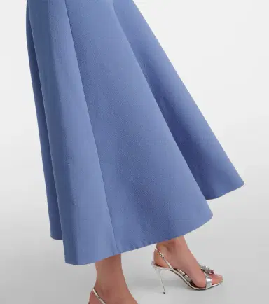 Emilia Wickstead Belgium pleated midi dress | Thumbnail 2