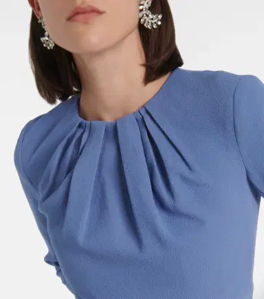 Emilia Wickstead Belgium pleated midi dress | Thumbnail 5