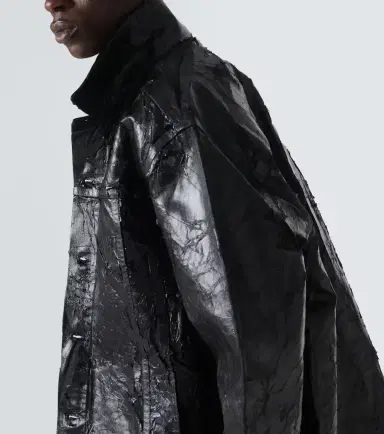 Rick Owens Coated denim jacket | Thumbnail 7 Rick Owens Coated denim jacket | Thumbnail 7