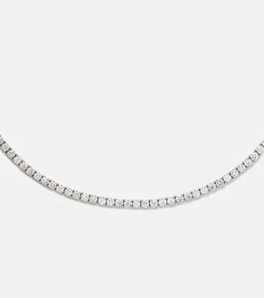 Anita Ko Hepburn Large 18kt white gold choker with diamonds | Thumbnail 2 Anita Ko Hepburn Large 18kt white gold choker with diamonds | Thumbnail 2