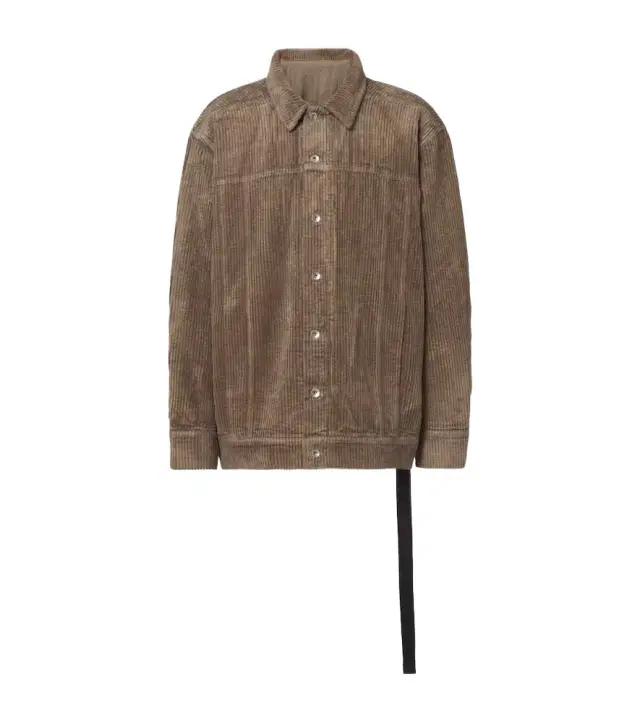 Rick Owens Jumbo corduroy oversized cotton jacket