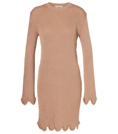 Chloe Chloé Scalloped sweater dress | Thumbnail 1
