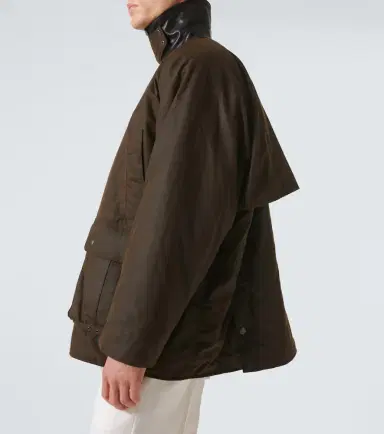 Miu Miu Leather-trimmed cotton canvas blouson | Thumbnail 5 Miu Miu Leather-trimmed cotton canvas blouson | Thumbnail 5