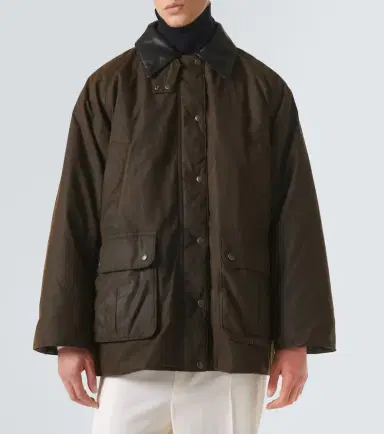 Miu Miu Leather-trimmed cotton canvas blouson | Thumbnail 7 Miu Miu Leather-trimmed cotton canvas blouson | Thumbnail 7