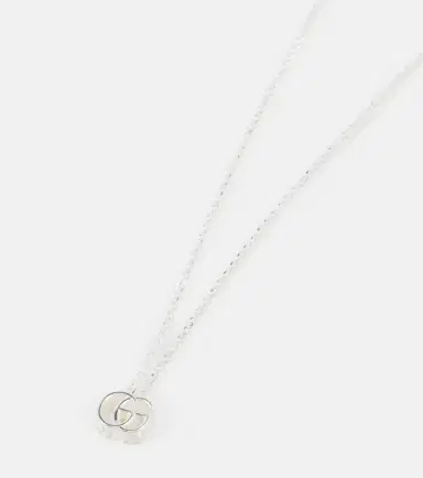 Gucci GG Marmont sterling silver pendant necklace | Thumbnail 5