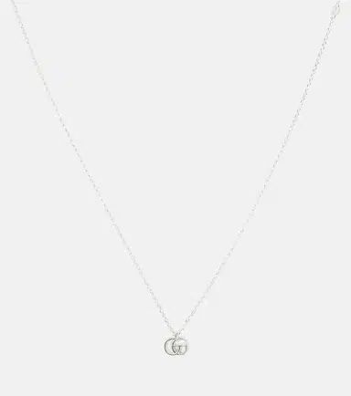 Gucci GG Marmont sterling silver pendant necklace | Thumbnail 1