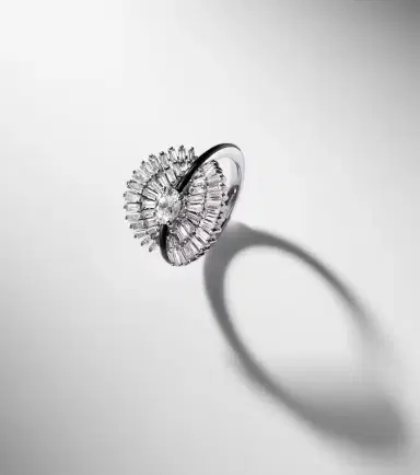 Kamyen Eyelash 18kt white gold pinky ring with diamonds | Thumbnail 5 Kamyen Eyelash 18kt white gold pinky ring with diamonds | Thumbnail 5