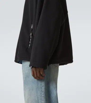 Miu Miu Fleece half-zip sweater | Thumbnail 3 Miu Miu Fleece half-zip sweater | Thumbnail 3