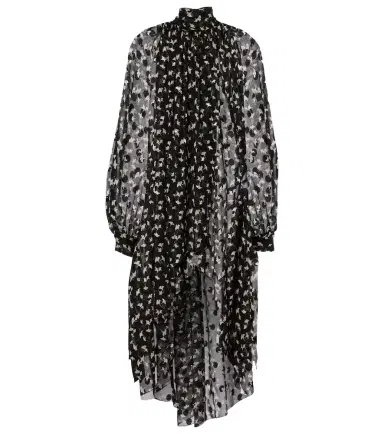 Chloe Chloé Floral silk chiffon midi dress | Thumbnail 1