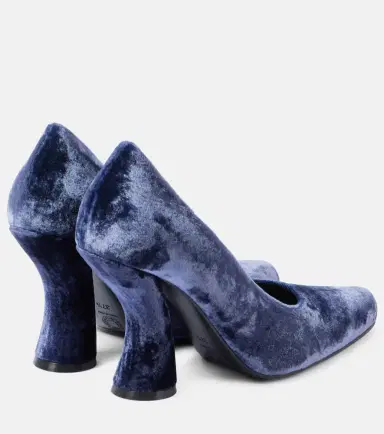 Dries Van Noten 95 velvet pumps | Thumbnail 2
