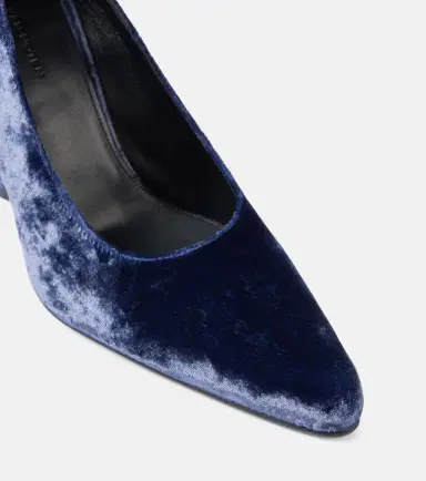 Dries Van Noten 95 velvet pumps | Thumbnail 4