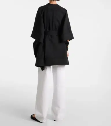 Wardrobe.NYC Wardrobe. NYC Belted cotton cape | Thumbnail 2