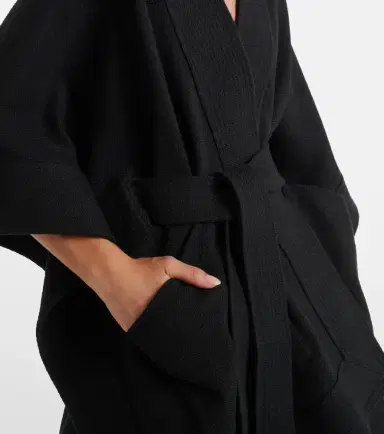 Wardrobe.NYC Wardrobe. NYC Belted cotton cape | Thumbnail 3