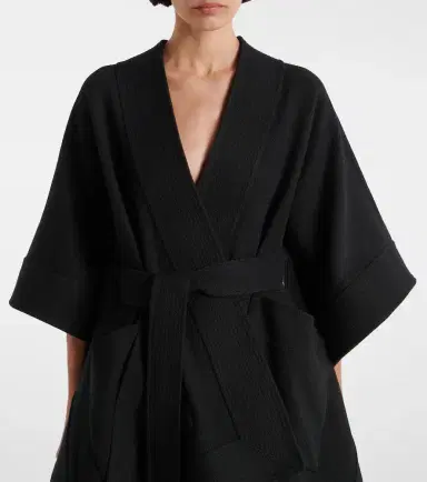 Wardrobe.NYC Wardrobe. NYC Belted cotton cape | Thumbnail 4