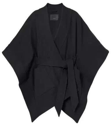 Wardrobe.NYC Wardrobe. NYC Belted cotton cape | Thumbnail 1