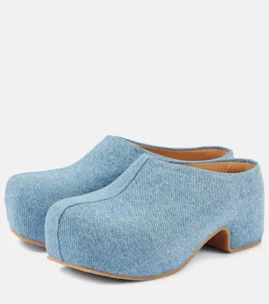Dries Van Noten Denim clogs | Thumbnail 4
