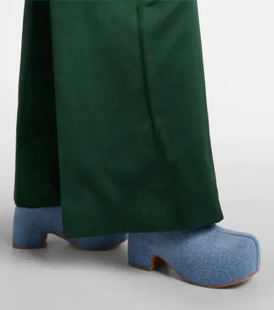 Dries Van Noten Denim clogs | Thumbnail 6