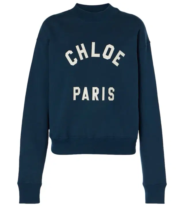 Chloe Chloé Logo cotton fleece sweatshirt
