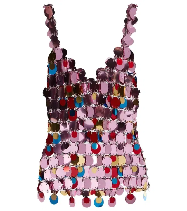 Rabanne Sequined top