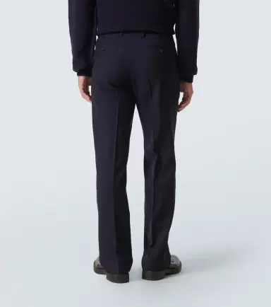 AMI PARIS Pleated virgin wool pants | Thumbnail 5