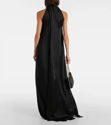Stella McCartney Embroidered halterneck gown | Thumbnail 3
