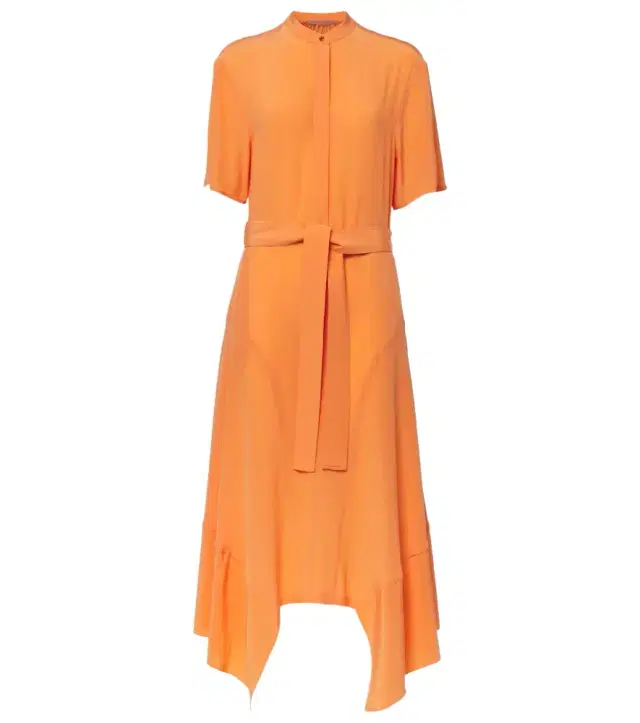 Stella McCartney Iconic silk crêpe de chine midi dress