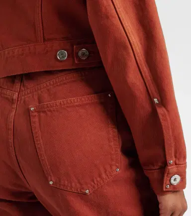 Rabanne Cropped denim jacket | Thumbnail 4