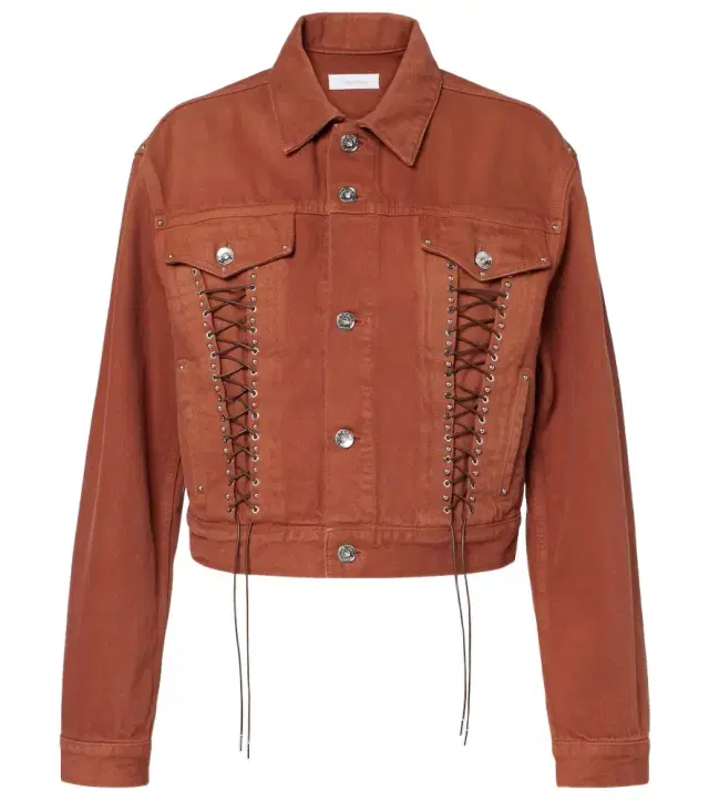 Rabanne Cropped denim jacket